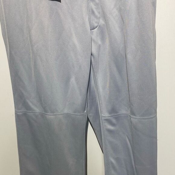 Mizuno Men's Gray Elastic Bottom Durable Performance Baseball Pants Size 2XL - Picture 4 of 11